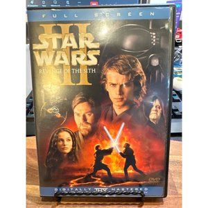 Star Wars Episode III Revenge of the Sith DVD Movie Entertainment Ewan McGregor